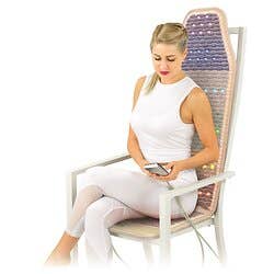 HealthyLine Rainbow Chakra Mat™ Chair 5718 Firm - Photon PEMF InfraMat Pro®  