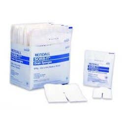 SORB-IT Drain and I.V. Sponges - 6-Ply 4 x 4" Sterile 2's in Peel Back Pkg - Box of 50