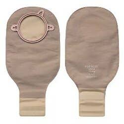 New Image 12 Inch Length Drainable Colostomy Bag & Pouch - Beige