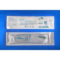 Cure Medical Extra Long Intermittent Catheter with Lube - 14Fr. 25"