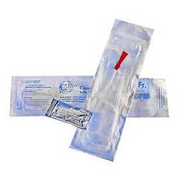 Cure Medical® Ushaped COUDE Male Catheter With Lubricant