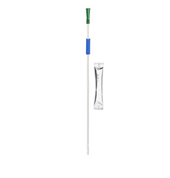 Tiemann Coude Intermittent Catheter, 14Fr OD, 16"