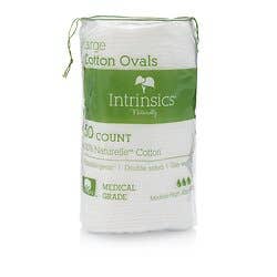  3" Intrinsics Cotton Oval - 50 Count - 100% Naturelle™ cotton
