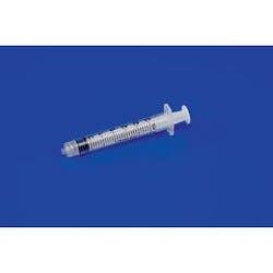 MONOJECT SoftPack 3 cc/ml Syringe w/o Needle -  Luer Lock Tip - Box of 100