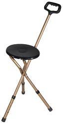 Drive Deluxe Folding Cane Seat - Adjustable Height
