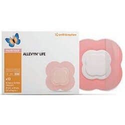 Allevyn Life Adhesive Gel Foam Dressing - Quadrilobe