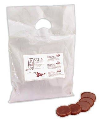 Satin Smooth Scarlet Berry Hard Wax With Acai