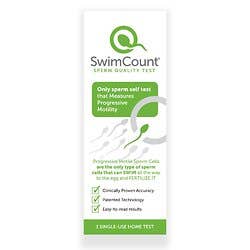 Sexual Health Test Kit SwimCount Sperm Quality Test CLIA Waived