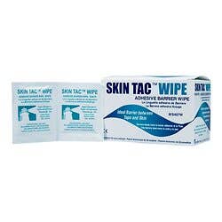 Skin Barrier Wipe Skin Tac 78 to 82% Strength Isopropyl Alcohol Individual Packet NonSterile