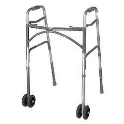 McKesson Aluminum/Steel Bariatric Folding Walker