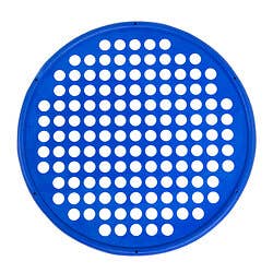 CanDo extension/flexion web, blue, latex-free, 14"