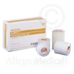 Curity Hypoallergenic Clear Tape - 1" x 10 Yards - Box of 12