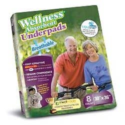 Unique Wellness® Absorbent Underpad, 30" x 36"