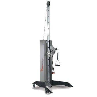 Freemotion GENESIS_Personal Training Cable Column; Textured Black Frame