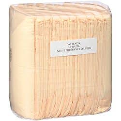 Disposable Underpad Attends Care Night Preserver 30 X 36 Inch Cellulose / Polymer Heavy Absorbency