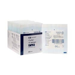 SORB-IT Drain and I.V. Sponges - 6-ply, 2" x 2", Sterile 2's in Peel Back Pkg