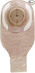 Hollister, CeraPlus Premier One-Piece Barrier Convex W/Tape Drainable Pouch; for stomas upto 1 1/2" (38mm) -5/BX