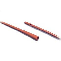 Dover Robinson Red Rubber Catheter, Smooth Round Tip, Sterile