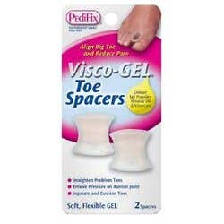 Visco-Gel Toe Spacer - Pack of 2