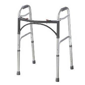 McKesson Junior Aluminum Folding Walker - Each