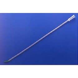 Siliconized Tiemann Catheter - Coude  20FR 16" - Box of 50