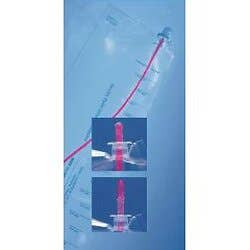 RUSCH/MMG Closed System Red Rubber Intermittent Catheter Kit