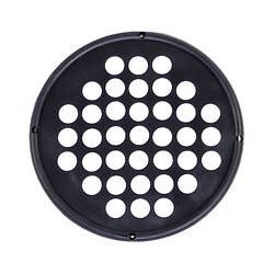 CanDo extension/flexion web, small, black, latex-free, 7"