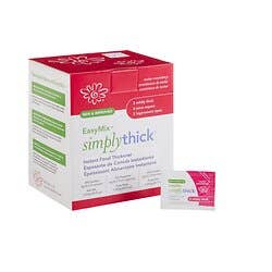 EasyMix SimplyThick Nectar Consistency Instant Food and Beverage Thickener, 6-gram Packet