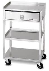 Mobile cart MB-TD, 2-shelf with drawer