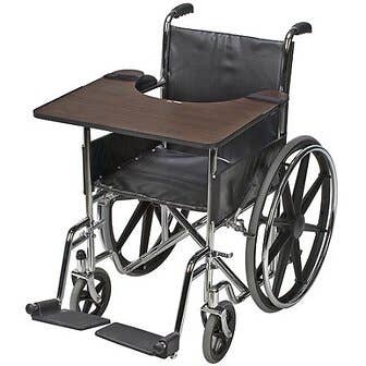 Hardwood Wheelchair Tray