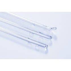 GentleCath Uncoated Female Catheter Straight Tip, 6" - 14FR - Box of 100