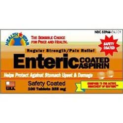 Enteric Coated Aspirin - 325 mg