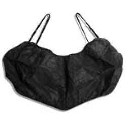 Disposable Elastic Backless Bra/Black 6Pk 1 Size