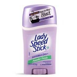 Lady Speed Stick Deodorant, Powder Scent