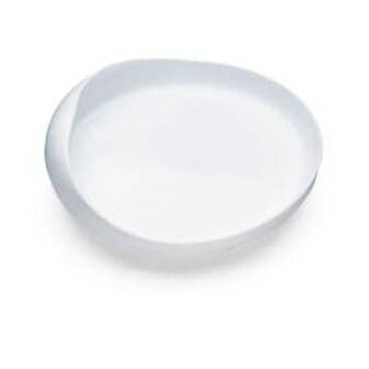 Scooper Dish With Non-Skid Base - Scoop Plate/Bowl