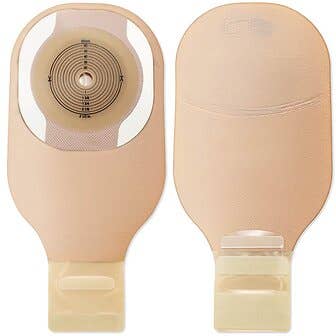 Ostomy Pouch Premier One-Piece System 12 Inch Length Flat, Trim to Fit Drainable BX/10