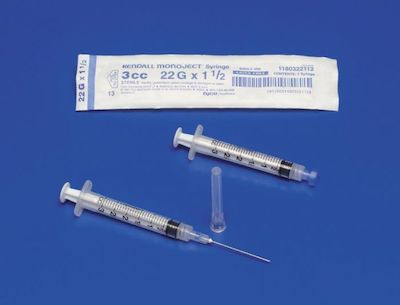 Monoject SoftPak 3mL Syringe