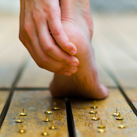 Treating a Puncture Injury with Wound Care Supplies