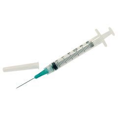 BD 3 mL Luer-Lok Syringe with 23 g PrecisionGlide Intramuscular Needle