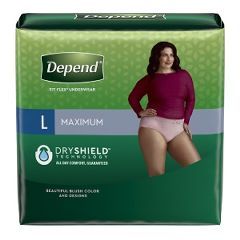 Depends Fit Flex Protective Underwear for Women